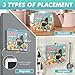 2025 Magnetic Air Fryer Cheat Sheet, Cooking Guide Booklet,70 Illustrated Recipes & Cooking Gifts- Keto Air Fryer Cookbooks for Beginners- Instant Pot Air Fryers Accessories, Kitchen Gadgets