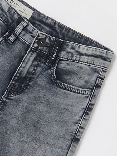 Mayoral Soft Denim Pants for Boys Gray3