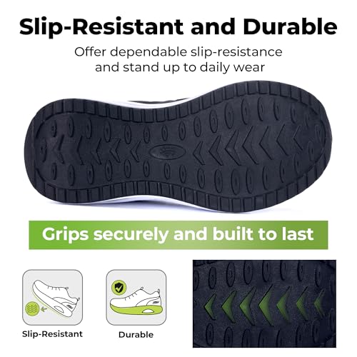 Image of AOV Women Arch Support Walking Shoes Orthotic Sneakers for Plantar Fasciitis Foot and Heel Pain Relief Tennis Shoes