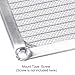 MECCANIXITY 92mm Computer Fan Filter Grills Stainless Steel Mesh Dustproof Case Cover for Computers, Pack of 4