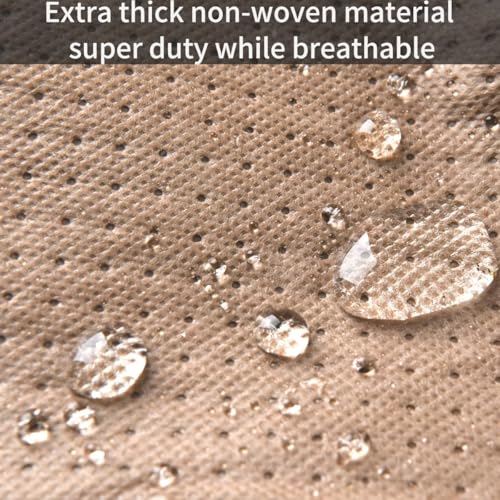 Image of Tecoom Waterproof All-Weather Car Cover, Thick Non-Woven Outdoor Full Cover with Hidden Zippered Mirror Pockets, Rain Sun Wind Hail Protection, Universal Fit 167-172 inch for BMW Z4
