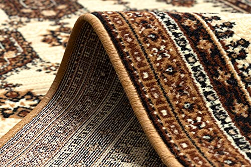 Alfombra de Pasillo BCF ZEGARY Beige para Proteger Suelos de Pasillos Largos 8