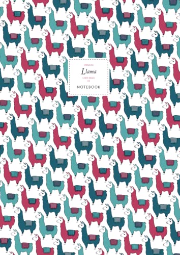 Llama Notebook - Lined Pages - A4 - Premium: (Snow Edition) Fun notebook 192 lined pages (A4 / 8.27x11.69 inches / 21x29.7cm)