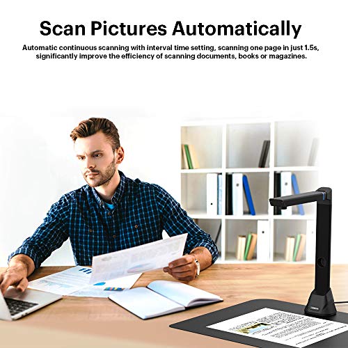 Scanner de livres et de documents Viisan VK16 OCR pour format A3 Windows Mac - 5