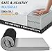 CYMULA Memory Foam Camping Mattress Pad,3 in Sleeping Pad for Camping,Non-Slip Bottom Floor Bed Floor Mattress for Adults,Portable Roll up Mattress Sleeping Mat for Car Travel,Guest Bed (Cot 72 * 24)