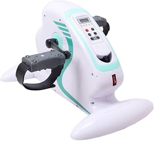 Motorized Electric Pedal Exerciser, Fitness Motorised Electric Mini Exercise Bike, Pedal Exerciser for Hand, Arm, Knee & Leg, Mini Cycling Rehab Equipment