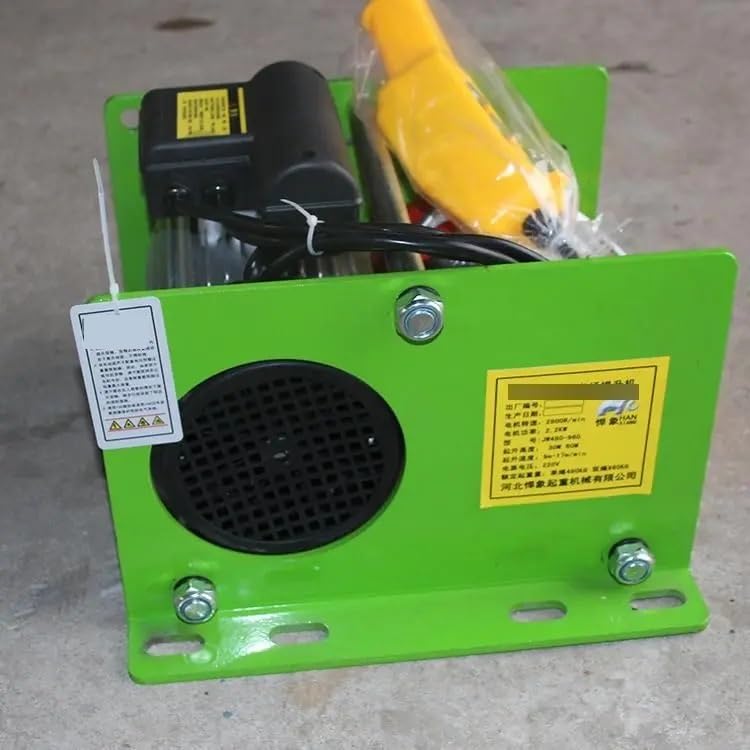 Seilhebezug Elektrischer Drahtseilzug, 220 V, Mikro-Elektrowinde, 400–1000 kg, 30–100 m(1000KG - 100m Seilhebezug Elektrischer Drahtseilzug, 220 V, Mikro-Elektrowinde, 400–1000 kg, 30–100 m(1000KG - 100m
