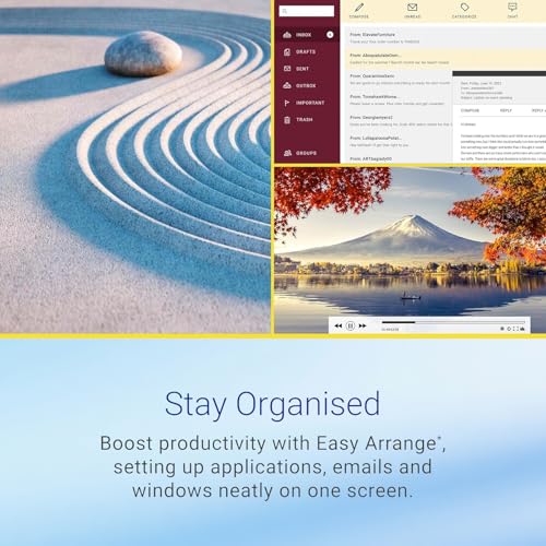 Image of Dell 27 inch QHD Computer Monitor, 2560x1440 IPS Display, 100Hz Refresh Rate, 1500:1 Contrast Ratio, Built-in Dual 5W Speakers, 4-Star Eye Comfort, Height /Tilt /Swivel /Pivot Adjustable Stand, Ash White