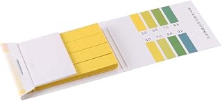uxcell PH Test Strips 5.5-9.0 Indicator Paper Lab Litmus Tester 80in1 Kit for Water Food Pool Aquarium Testing Alkaline Acid
