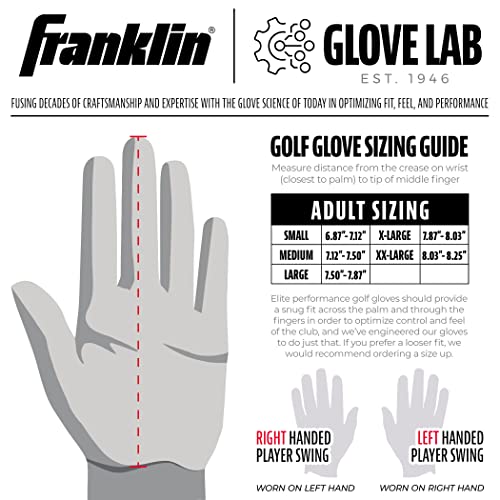 Franklin Sports Premier Leather Golf Glove #TOP5