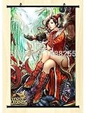 BestWeeks Akali Home Decor Poster Wall Scroll Game Sexy New