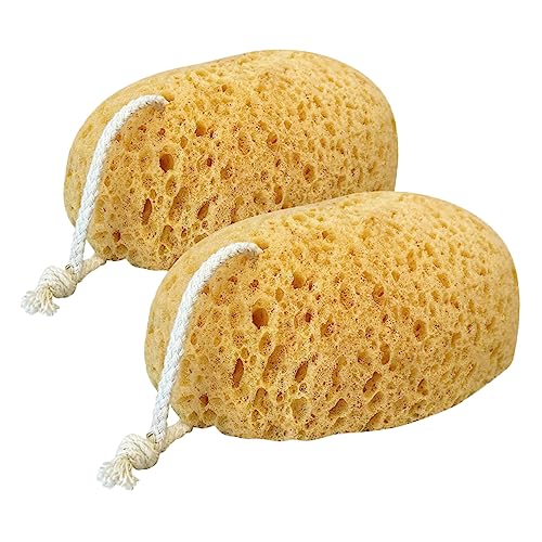 CLISPEED Body Sponges for Shower Exfoliating Sea Sponges for Bath African Scrubbing Net