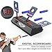 Electronic Digital Scoring Target for Nerf Guns N-Strike Elite Mega Rival Series, Auto Reset Game Light Sound Effect Shooting Soft Bullet Gun Targets, Ideal Gift Toy for Kids Boys Girls (Only Target)