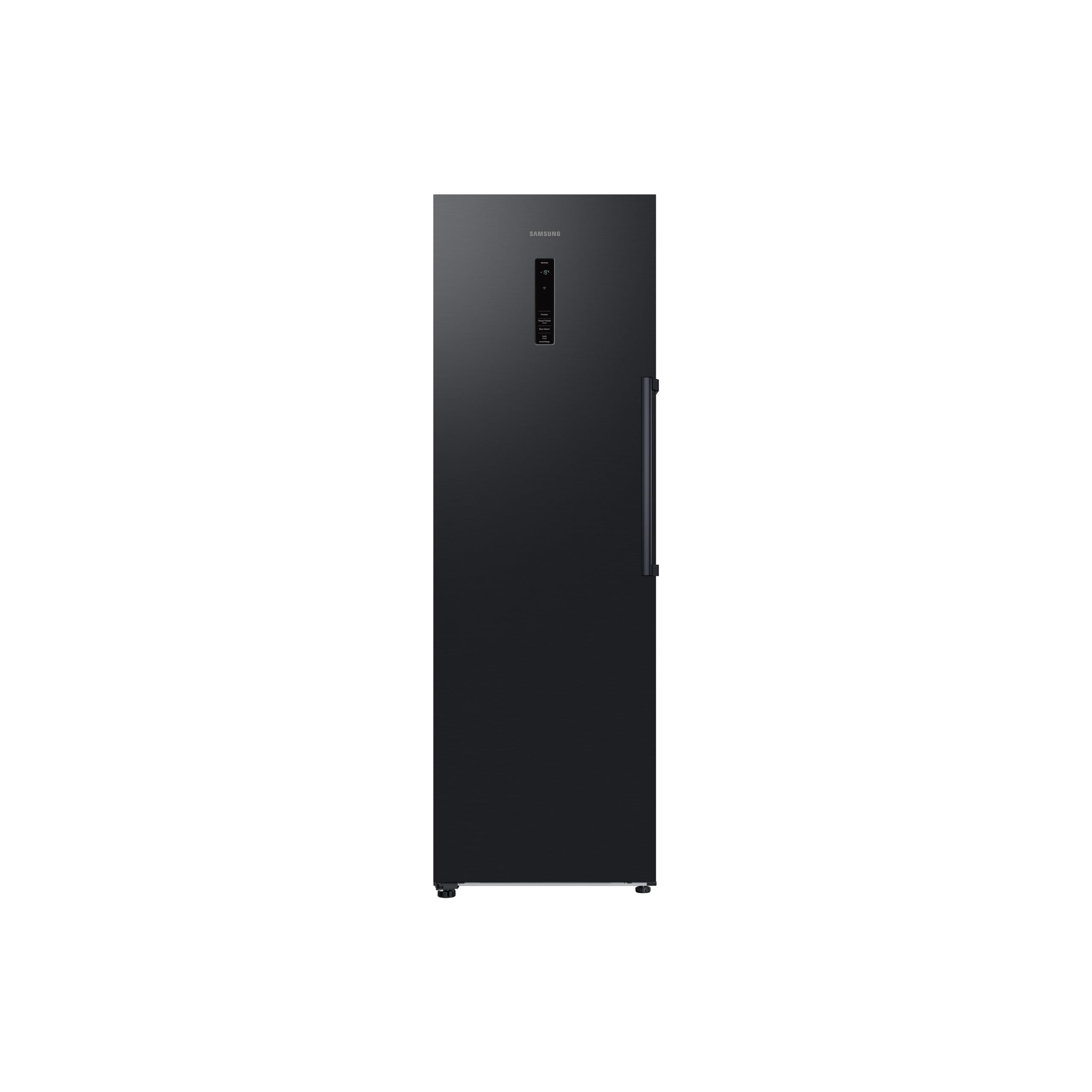 Samsung Tall One Door Freezer, With Wi-Fi Embedded & SmartThings, Slim Ice Maker, No Frost, All-around Cooling, New Empire Black, RZ32C7BDEBN/EU