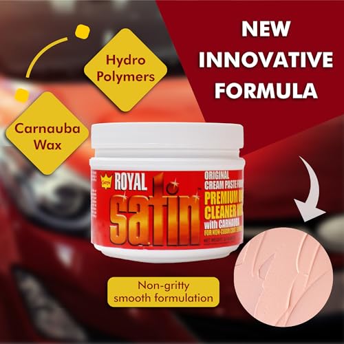 Garry's Royal Satin cera automotriz en pasta 32 Oz miniatura 6