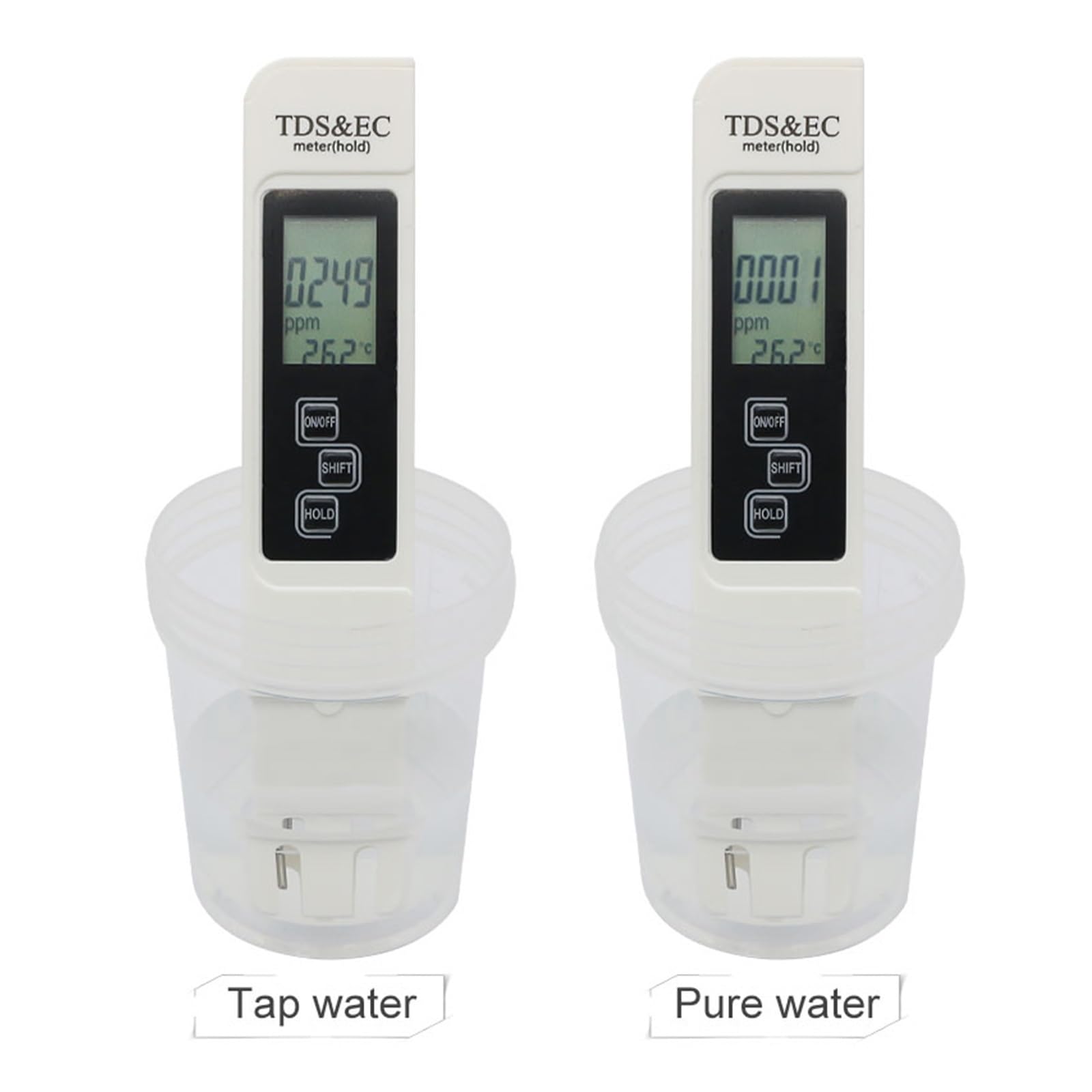 Probador de pH del agua, Medidor TDS De 10 Piezas, Bolígrafo Agua Portátil, Probador Conductividad EC, Monitor Calidad, Concentración Fertilizantes Para Bebidas,para agua potable,