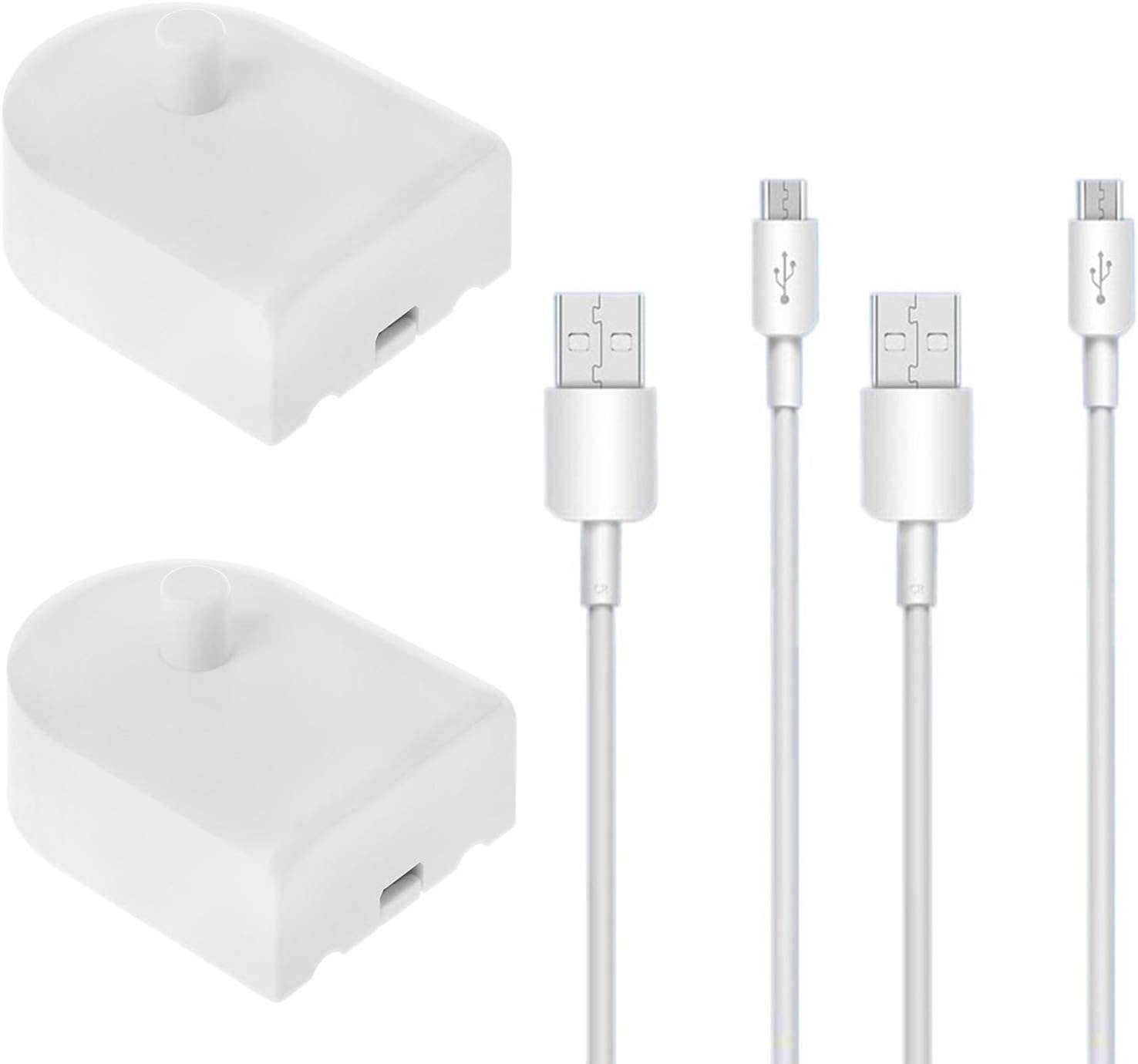 Blizim 2 Pack Replacement USB Charger for Electric Braun Oral-B Toothbrush