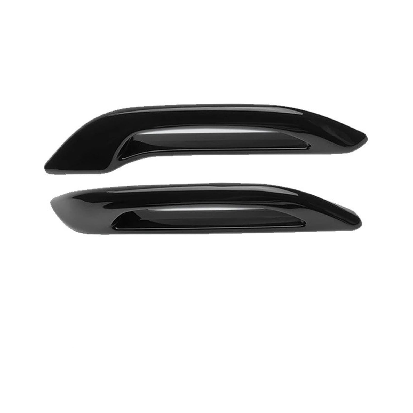 Nokrgqw Bright Black 2Pcs Left Handle Passenger Door Handles For Tesla For Model Y For Juniper 2025 Abs Antifreeze Handle Stickers Patch Cover(Bright Black 2Pcs)
