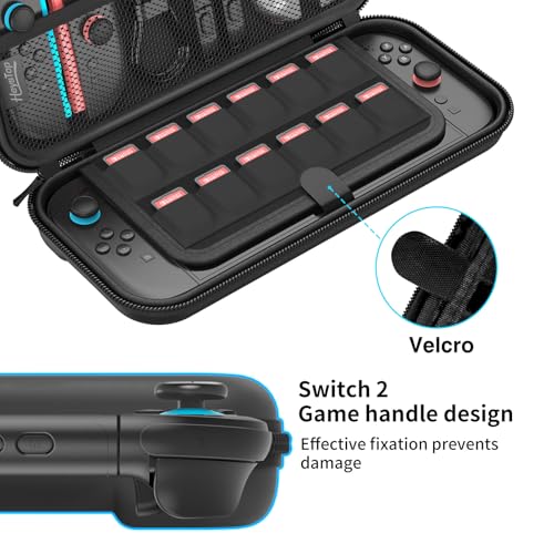 image for HEYSTOP Switch 2 Case for Nintendo Switch 2 Console & Accessories, Swi