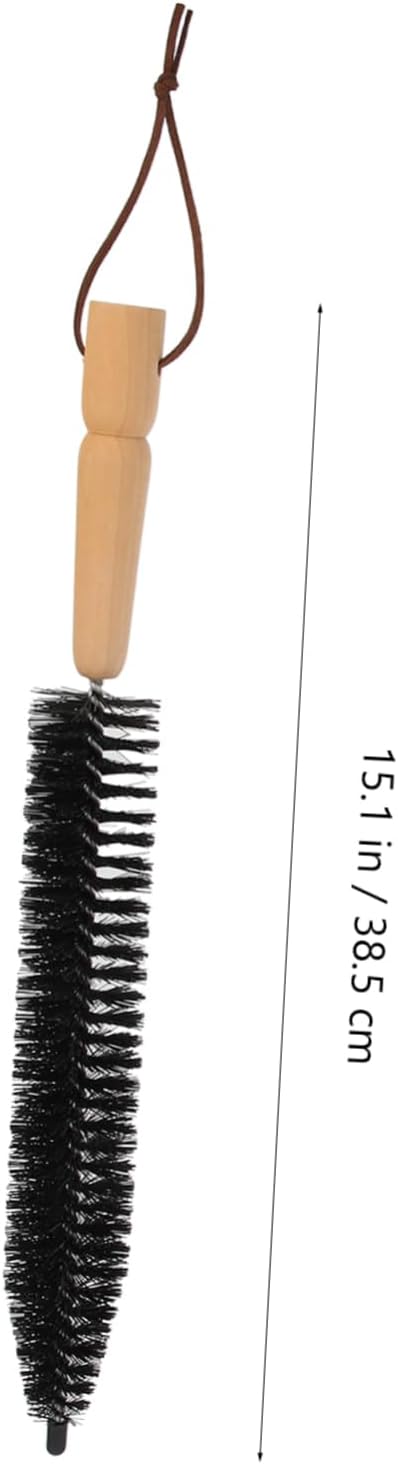 1 Set Chimney Brush Cleaning with Flexible Rods for Vent and Fireplace Maintenance Soot and Ash Removal Compatible with Power Drill