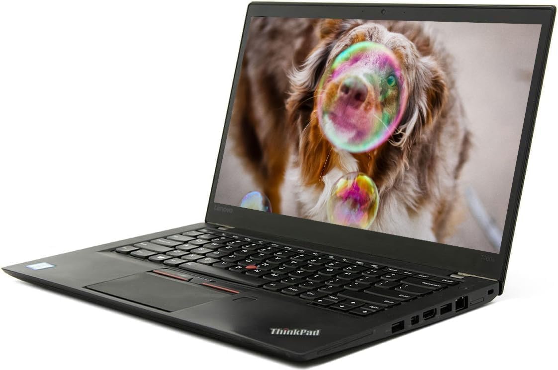 Lenovo ThinkPad T460 Ordinateur portable professionnel 14" Intel Core i5-6300U 8 Go RAM SSD 256 Go Clavier QWERTY américain Windows 11 Pro reconditionné