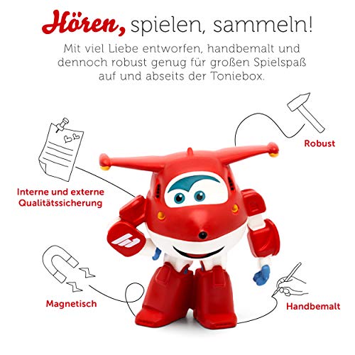 tonies Hörfigur für Toniebox, Super Wings – Schwimmende Schweinchen, Hörspiel mit 4 Geschichten für Kinder ab 4 Jahren… – Bild 4