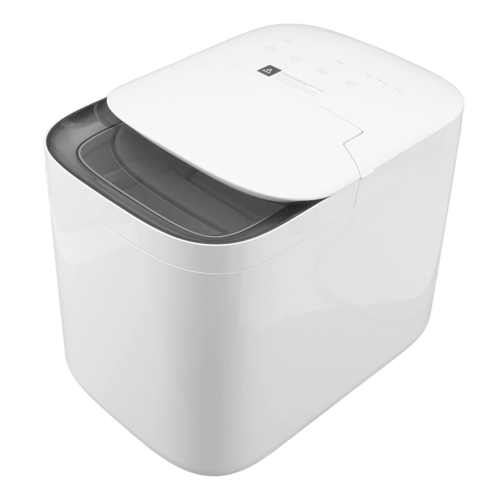 Pellet Ice Maker Portatile Autopulente Ice Maker da Banco, Piccolo Produttore di Cubetti di Ghiaccio con WIFI, Adatto per Casa,