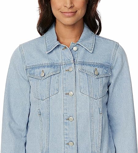 Buffalo David Bitton Womens Classic Denim Jacket (as1, alpha, s, regular, regular, Light Indigo)4