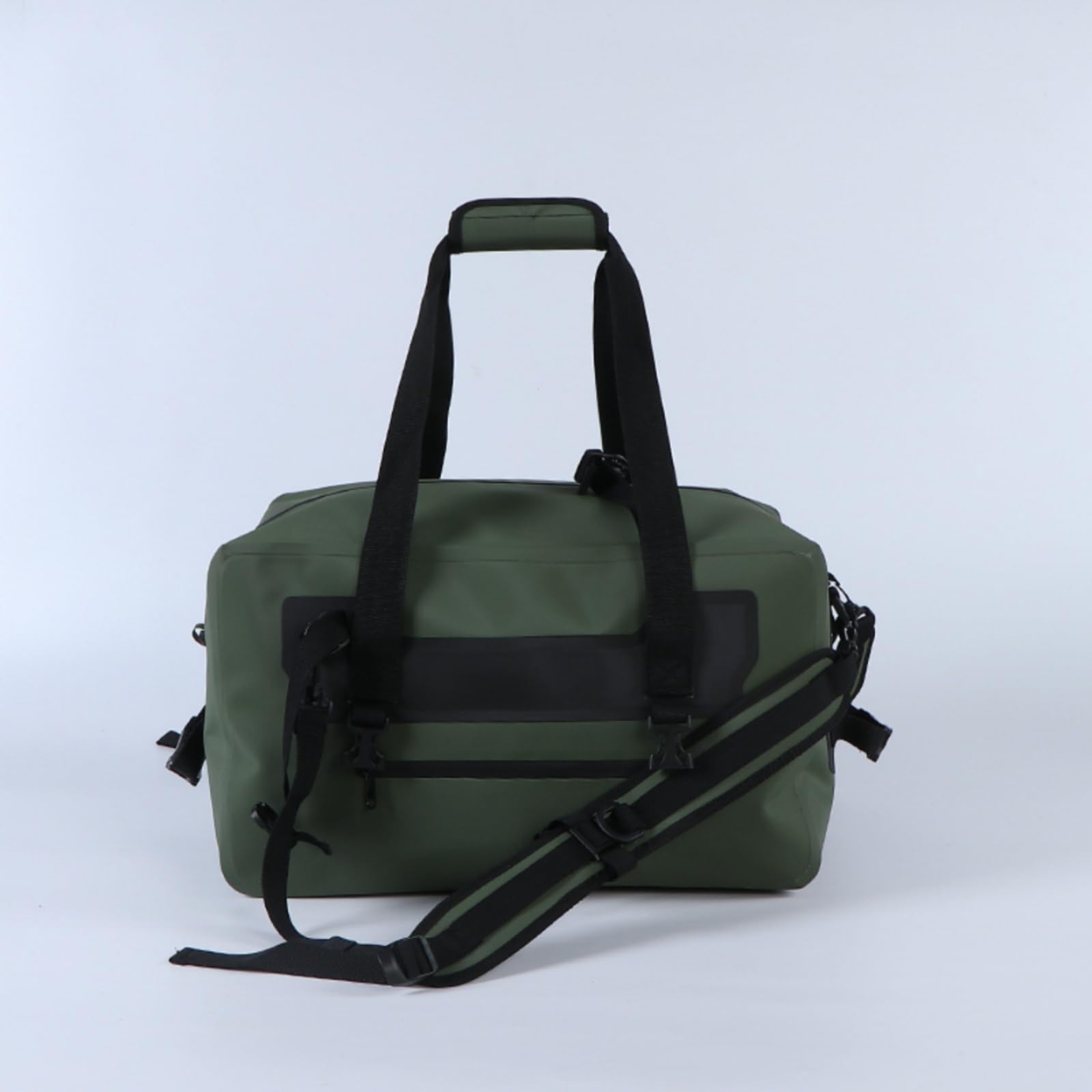 F Fityle Equipaje de Motocicleta Bolsa Trasera Maleta Mochila con Construcción Suave Impermeable y Cremallera Sellada Gran Capacidad y Fácil Traslado Adecuado, Negro, Negro, 40L