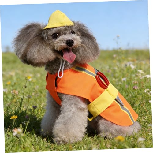 Disfraz adorables para perros XL naranja miniatura 6