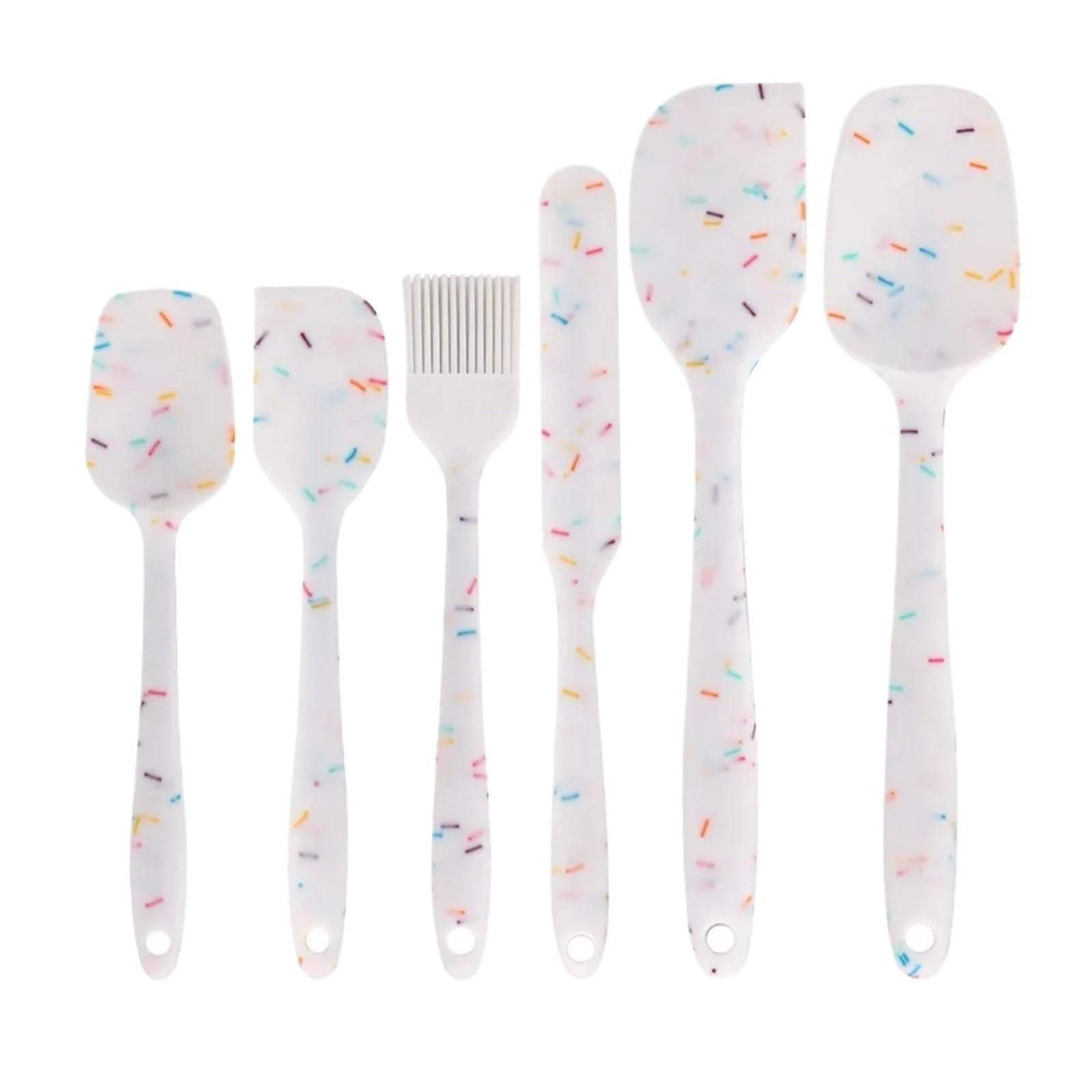 6-teiliges Silikon-Spatel-Set