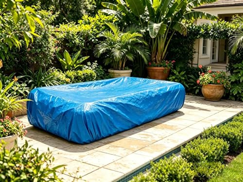 Cobertor Rectangular para Piscina Inflable 130x84 in miniatura 6