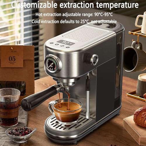 Machine à Expresso pour éviter le café amer grâce au manomètre