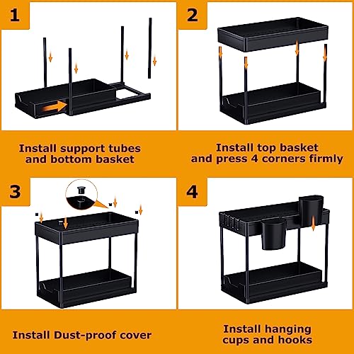 AIXPI Under Sink Storage Kitchen Organiser - Image 4