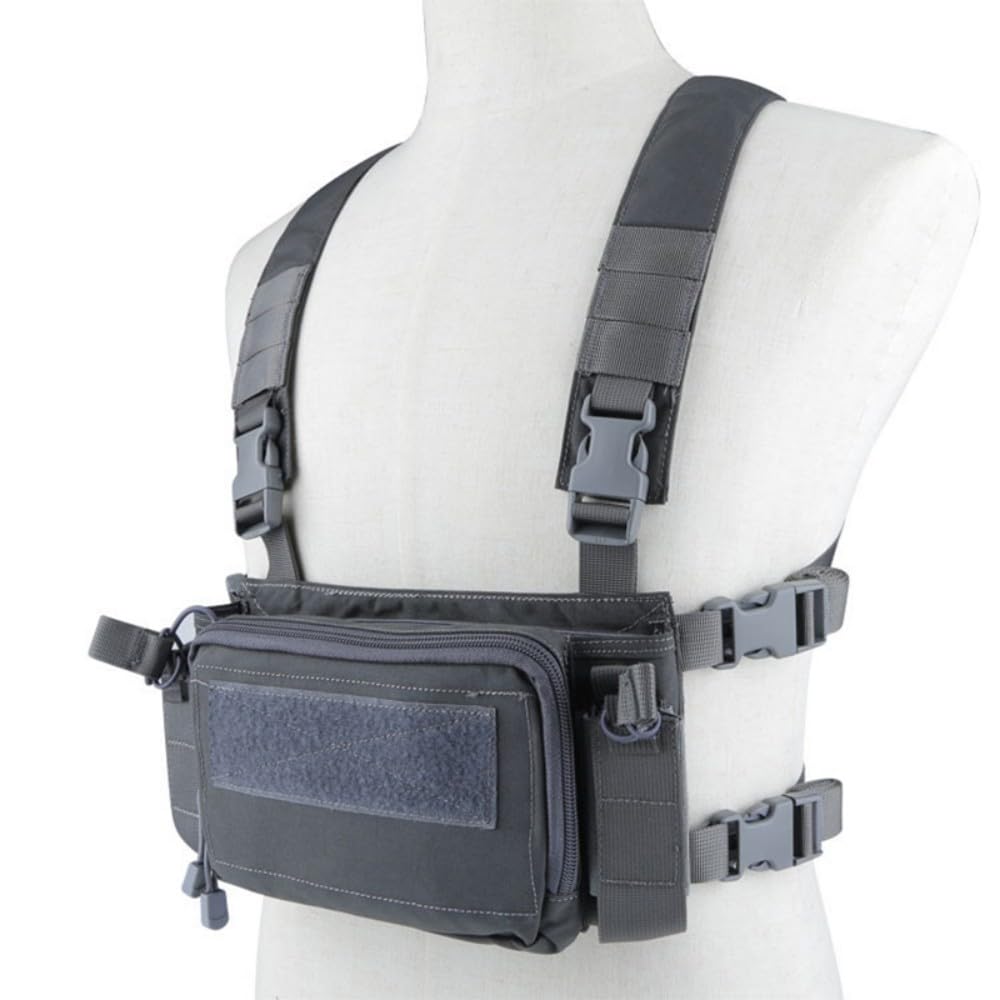 Gilet tactique léger modulaire avec porte-chargeurs pour entraînement