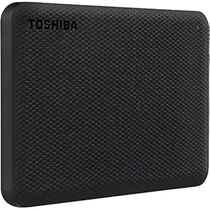 Toshiba Canvio Advance 2TB Portable External Hard Drive USB 3.0, Black – HDTCA20XK3AA