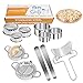 Produktbild 11pcs Edelstahl Ravioli Dumpling Maker, Dough Press Set, Hochwertigen DIY Ravioli Knödel Schimmel Maker, Biscuit Cutters, Knödel-Hersteller Küche Werkzeuge Knödel