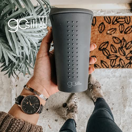 Gosili To-Go Cup With Lid - Charcoal, 16Oz #TOP4