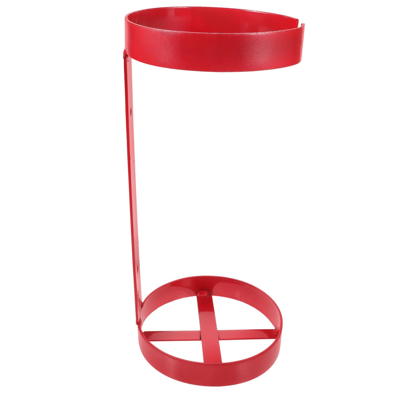 Artibetter Soporte Mural Para Extintor De Incendios Metálico Hierro Doble Aro Para Extintores 5-6 Kg Soporte Seguro Vehículos y Hogar Unidad Única