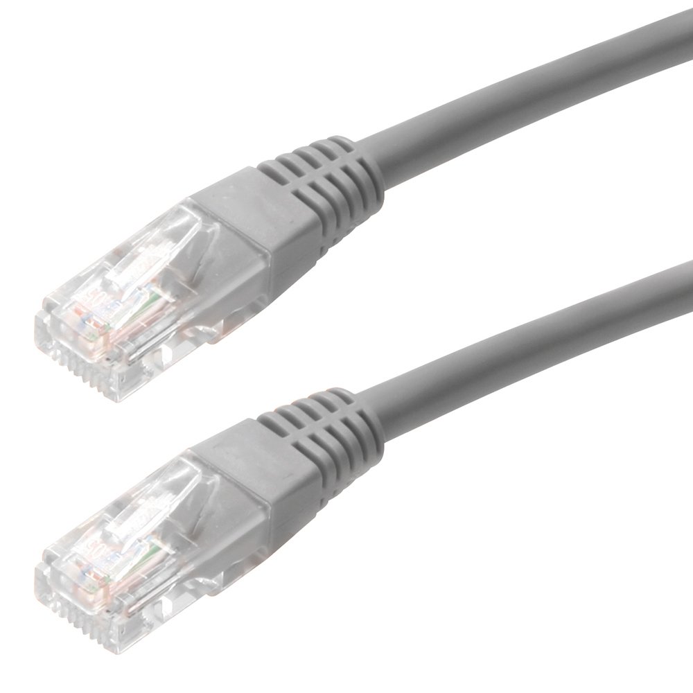 4xem Patch Cable, 100', Gray, RJ45 Network Cable (4XC5EPATCH100GR)