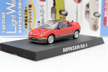Amazon | アオシマ 1/64 マツダ オートザム AZ-1 赤 レッド
