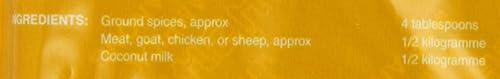 Miniatura 4 de Pasta de curry Mae Anong Karee, 16onzas