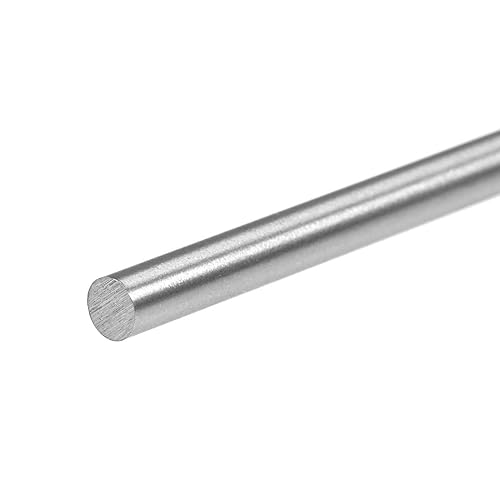 Miniatura 13 de uxcell Varilla de acero redonda, herramienta de barra de torno HSS de 0.433 in de largo, 5.906 in de largo, para engranajes de eje, taladradora