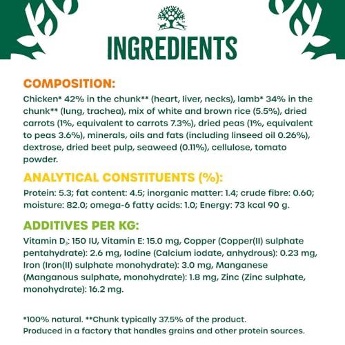 James Wellbeloved Adult Dog Food With Lamb In Gravy Pouch 48 X 90 G - 8