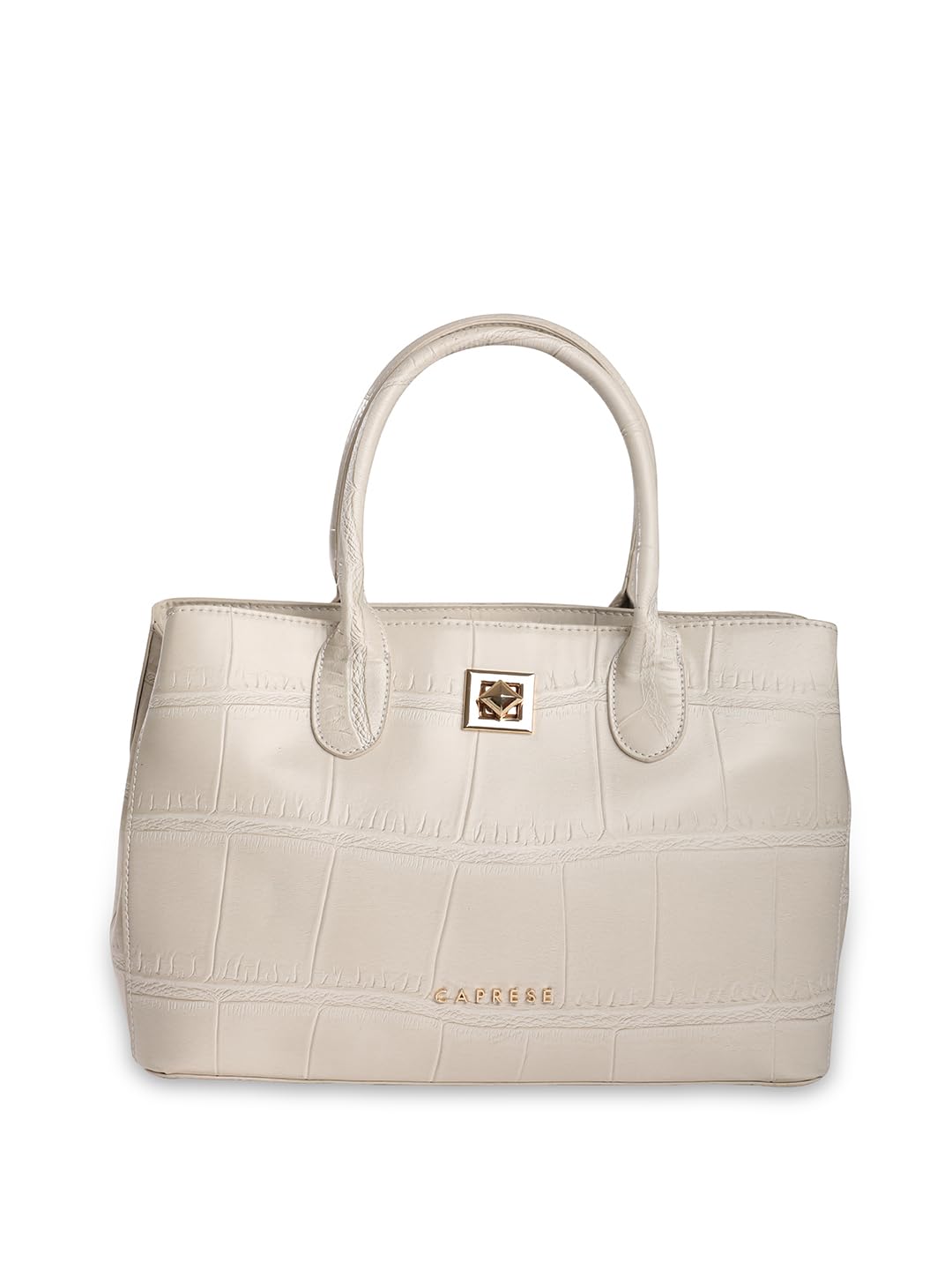 Caprese MINK SATCHEL SMALL BEIGE WOMEN HANDBAG | SHOULDER BAG WITH DOUBLE HANDLE | THE KIARA COLLECTION (B0D3V478VL) Amazon Price History, Amazon Price Tracker