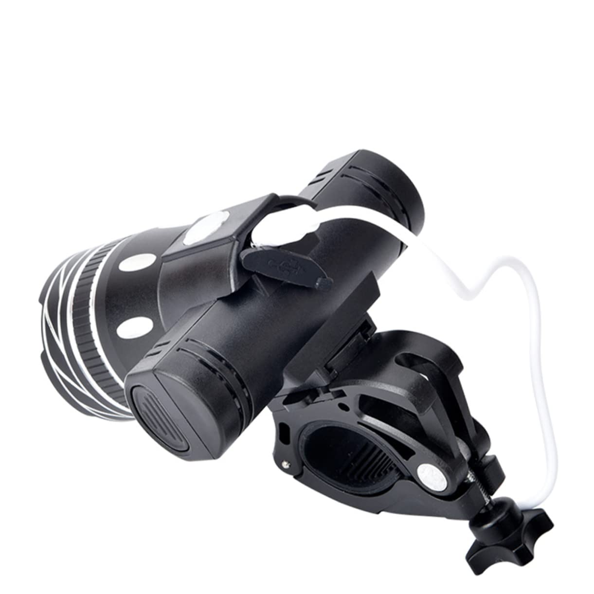 Milisten Mountain Biking Headlight Charge Waterproof 3 Light Modes for Night Rides Outdoor Activities