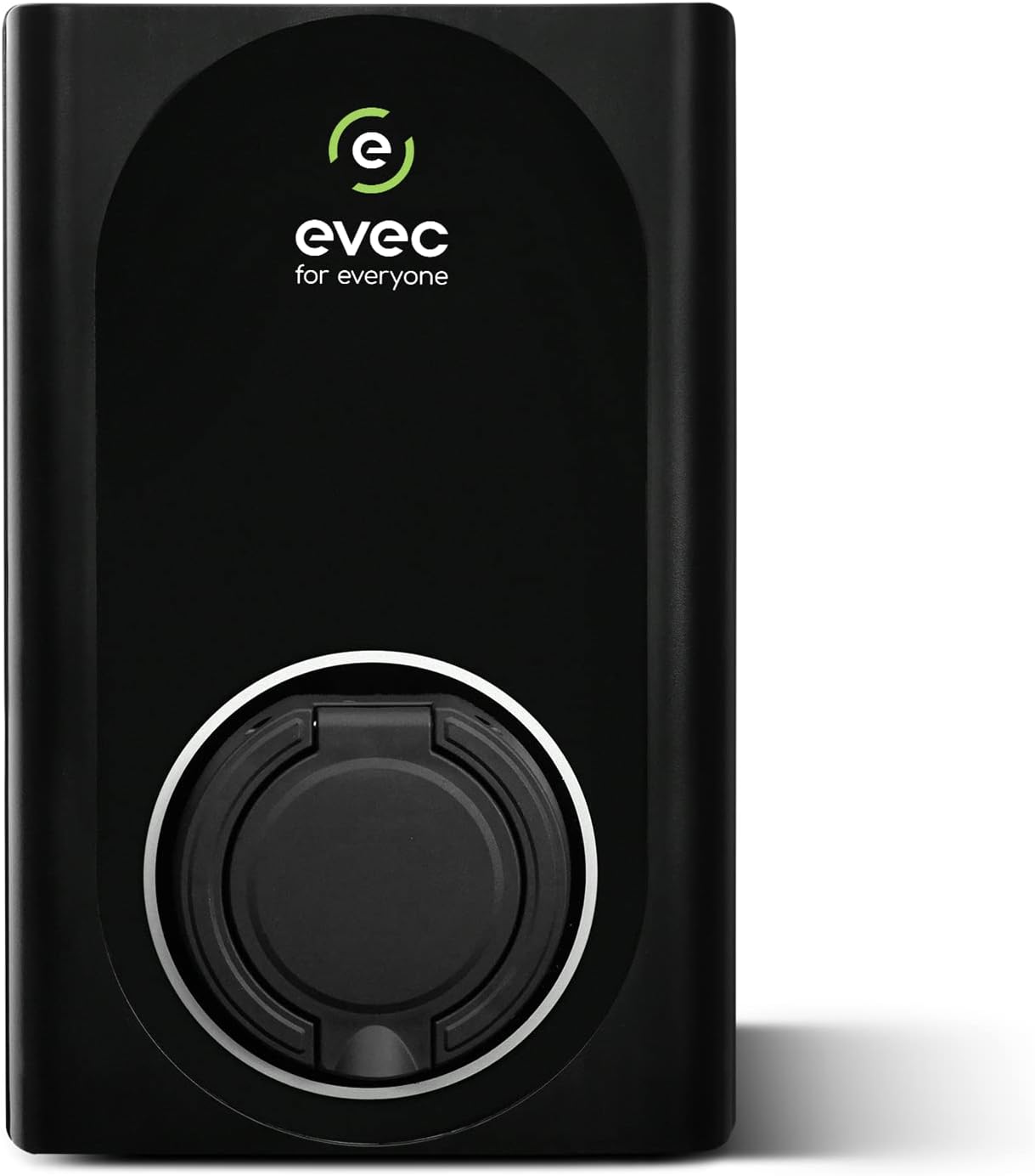 evec VEC01 | EV charger | Electric Vehicle Charger | Type 1, Type 2 | 7.4kW | Untethered | Single Phase | Wall Mount | EV Home Charger| Level 2 Charger | Black, 30x19x12.6cm