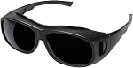 HARFINGTON Verres de sécurité pour soudure IR Ombre 3 PPE Verres de protection Light-Proof Anti-rayure Lentille ronde Léger CE Vêtements protecteurs de soudure certifiés pour hommes Femmes Protection des yeux
