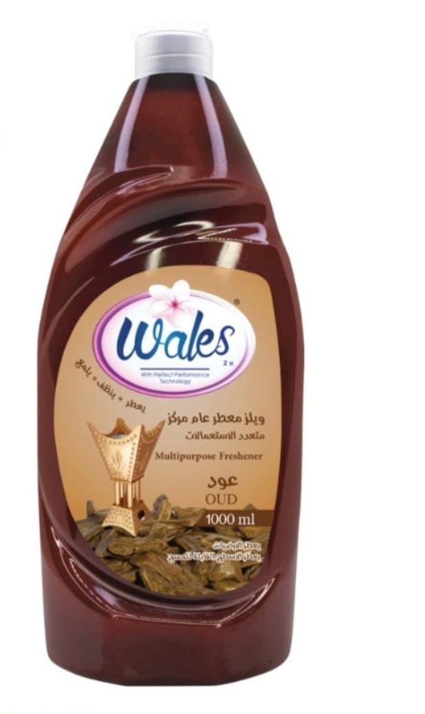 Wales Multi-Purpose Freshener Oud Floor Cleaner 1000ml