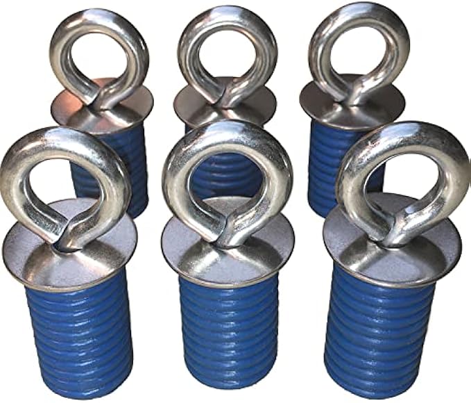 GripPRO ATV Anchors to Fit Polaris Lock & Ride ATV Tie Down Anchors fits RZR, Sportsman and Ace - Set of 6 Anchors - These DO NOT FIT Ranger